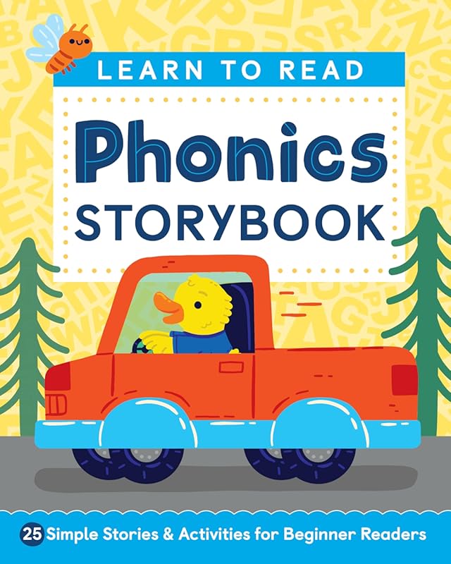 Learn to Read Phonics Storybook – 25 Simple Stories & Activities for B