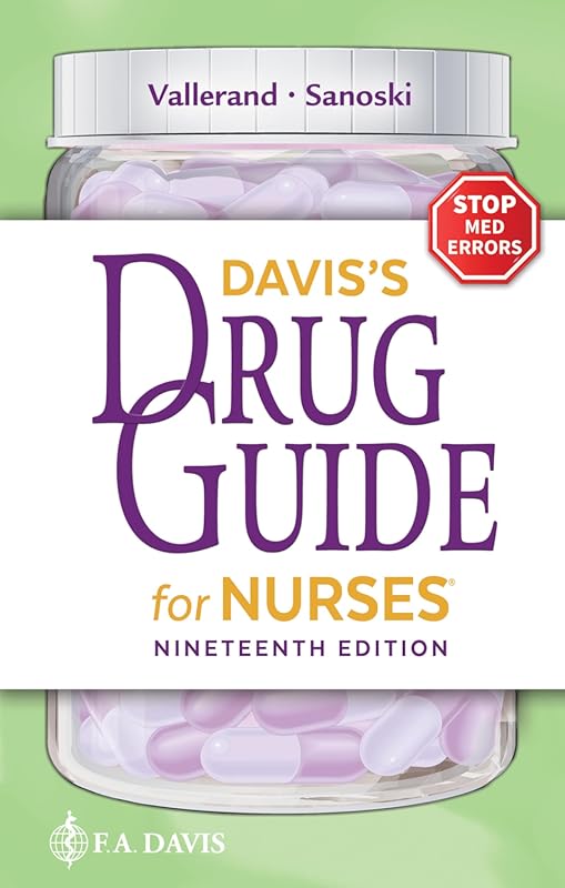Davis's Drug Guide for Nurses: Comprehensive Prescription Reference