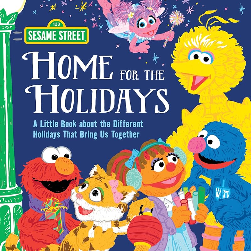 Home for the Holidays Elmo Big Bird Sesame Street Scribbles