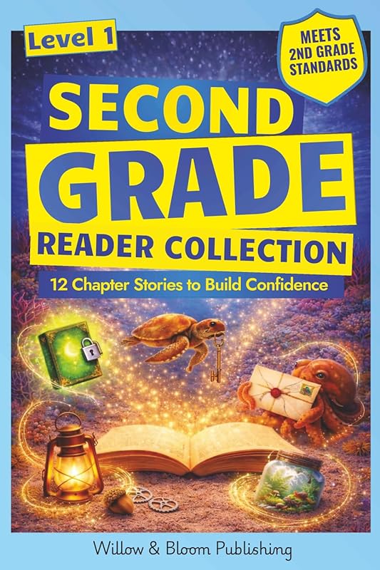 Second Grade Reader Collection: 12 Level 1 Chapter Books to Build Conf