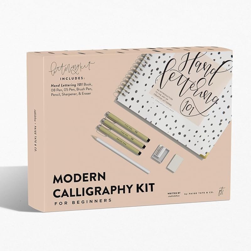 Modern Calligraphy Kit for Beginners – Includes Brush Pens, Calligraph