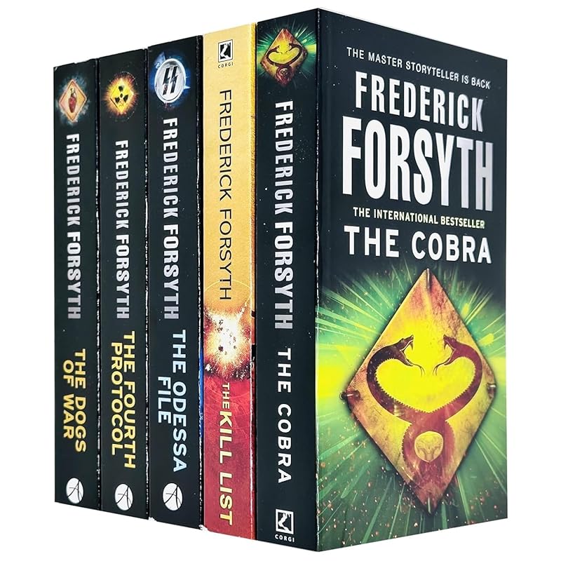 Frederick Forsyth 5-Book Thriller Collection: The Cobra, Odessa File &