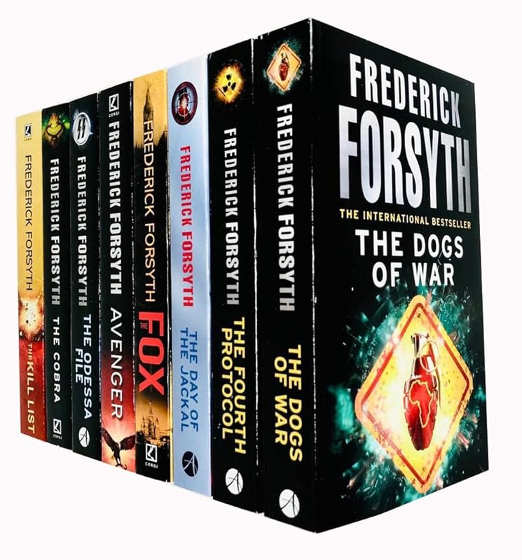 Frederick Forsyth 8-Book Thriller Collection: Jackal, Fox & More