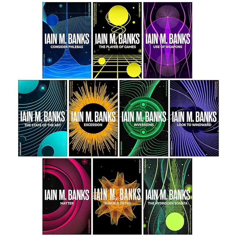 Complete Iain M. Banks Culture Series: 10 Book Collection Set of Epic 