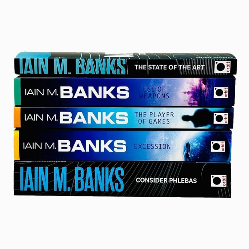 Iain M. Banks Culture Series 1: 5 Books Collection Set - Foundational 