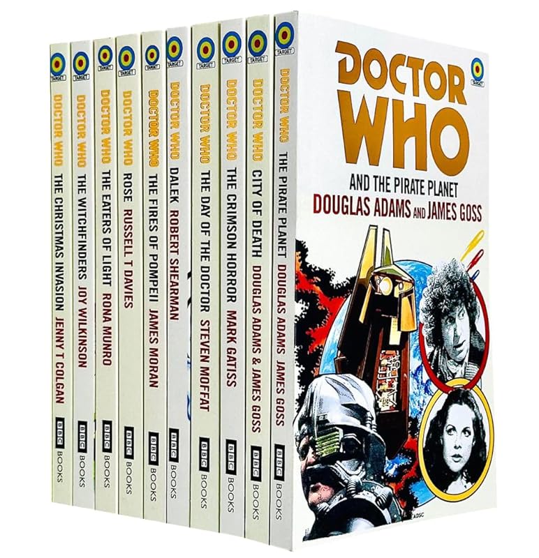 Doctor Who Target 10 Books Set: Classic Adventures & Episodes