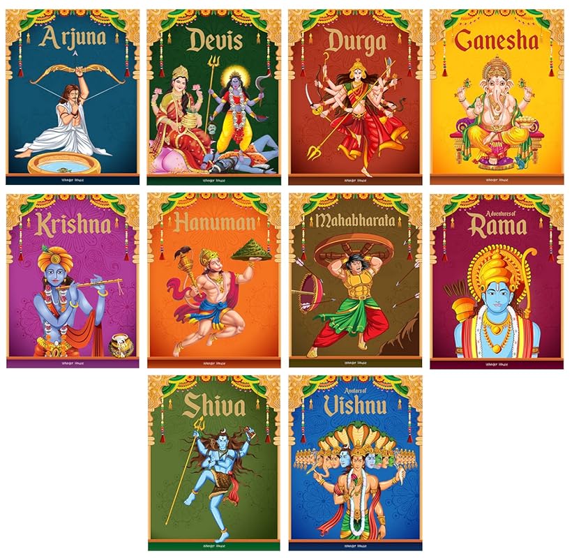 Tales from Indian Mythology 10-Book Collection: Engaging Story Books f
