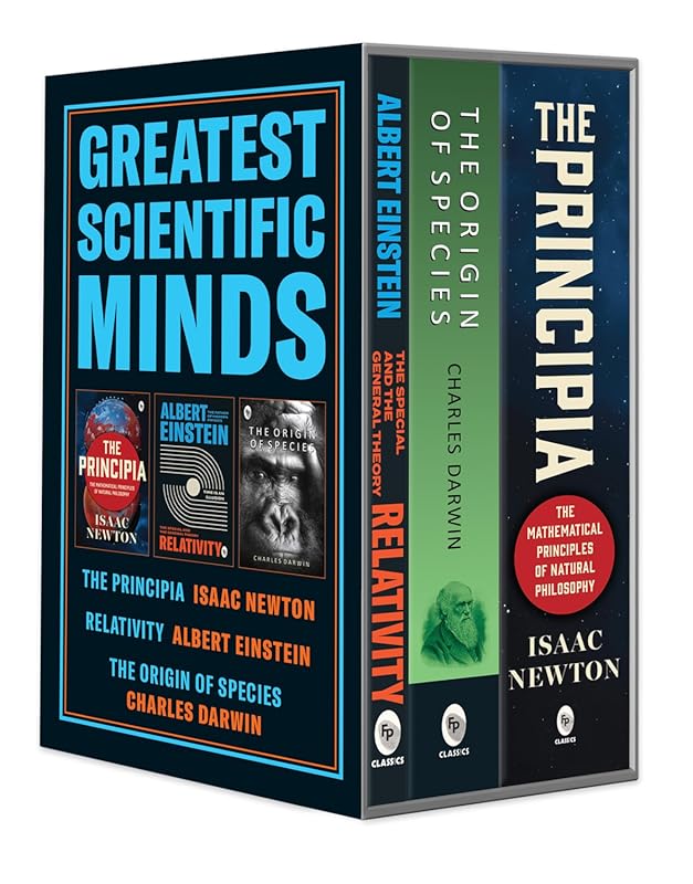 Greatest Scientific Minds Boxed Set: Darwin, Einstein, Newton Books