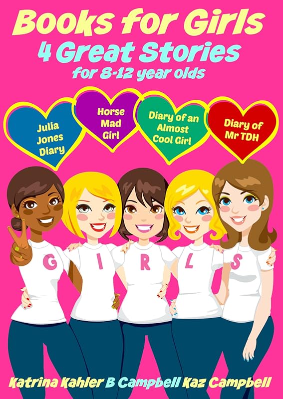 4 Enchanting Stories for Girls Ages 8-12: Julia Jones' Diary, Horse Ma
