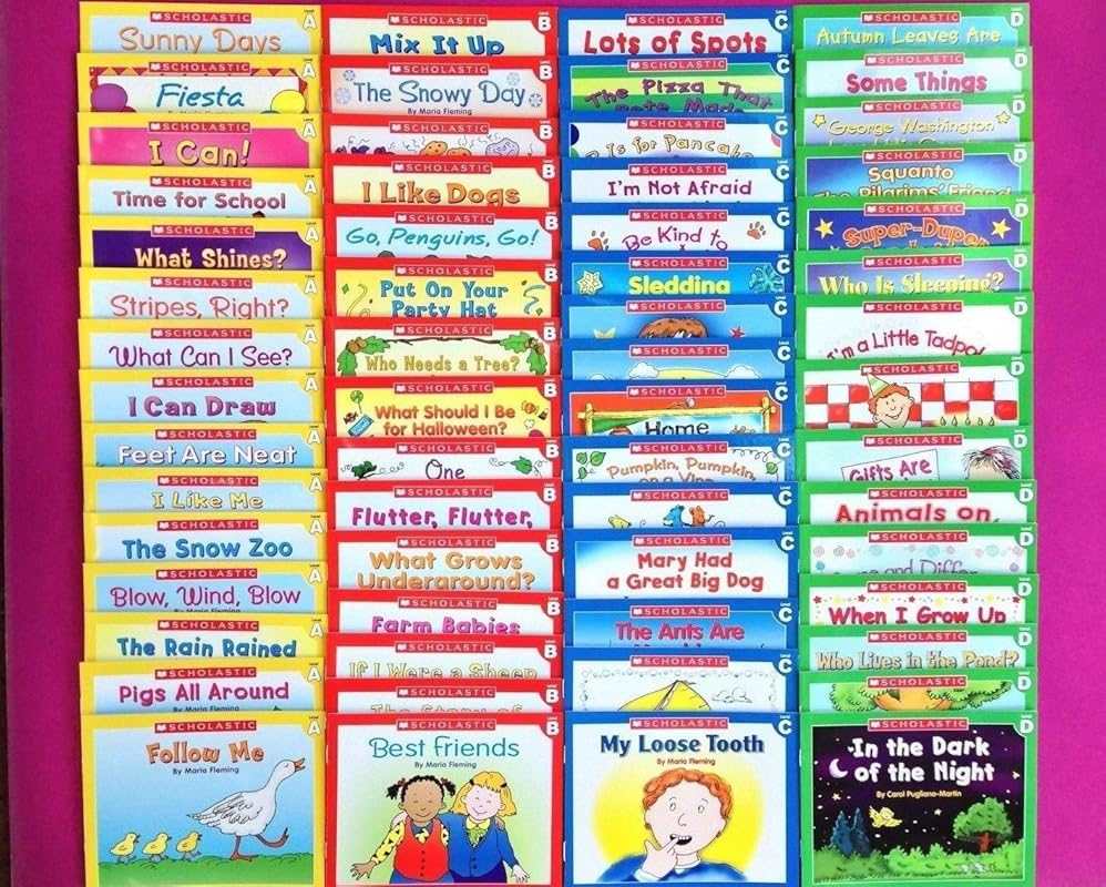 Children's Learn to Read Books Set of 60 - First Grade Reading Strateg