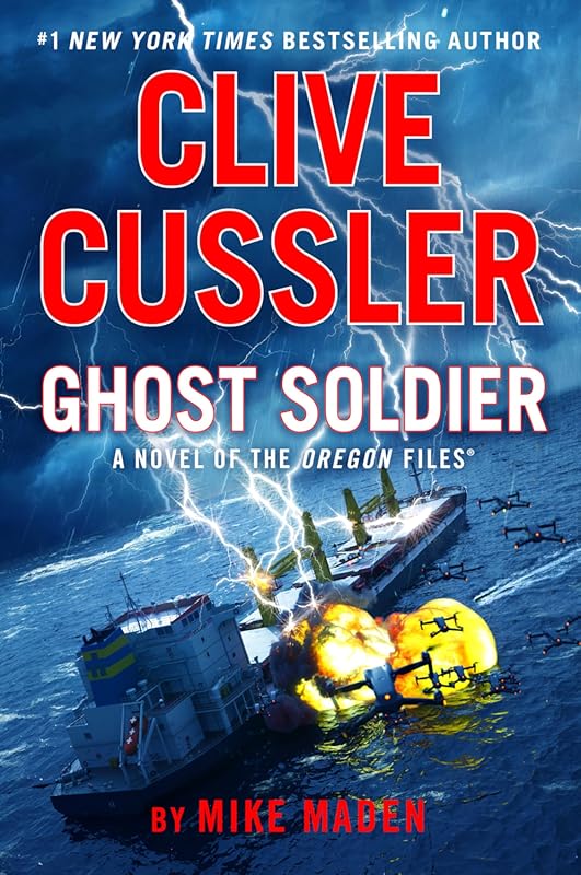 Clive Cussler Ghost Soldier Oregon Files Book 18 Adventure Thriller