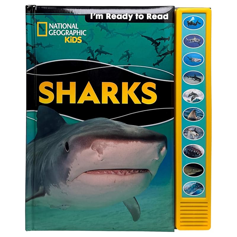 National Geographic Kids: Interactive Read-Along Sound Book About Shar