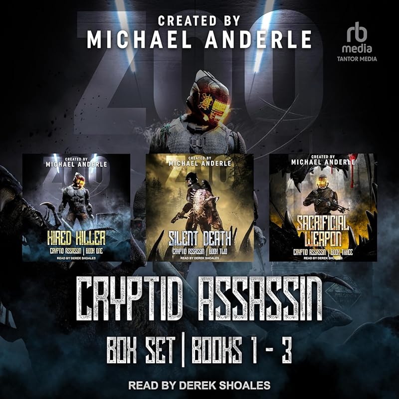 Cryptid Assassin Boxed Set: Collect Books 1-3 in One Volume