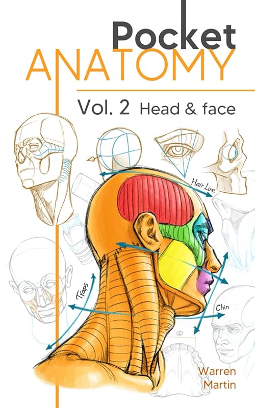Head & Face Drawing Color Guide: Simplify Human Structures for Artists